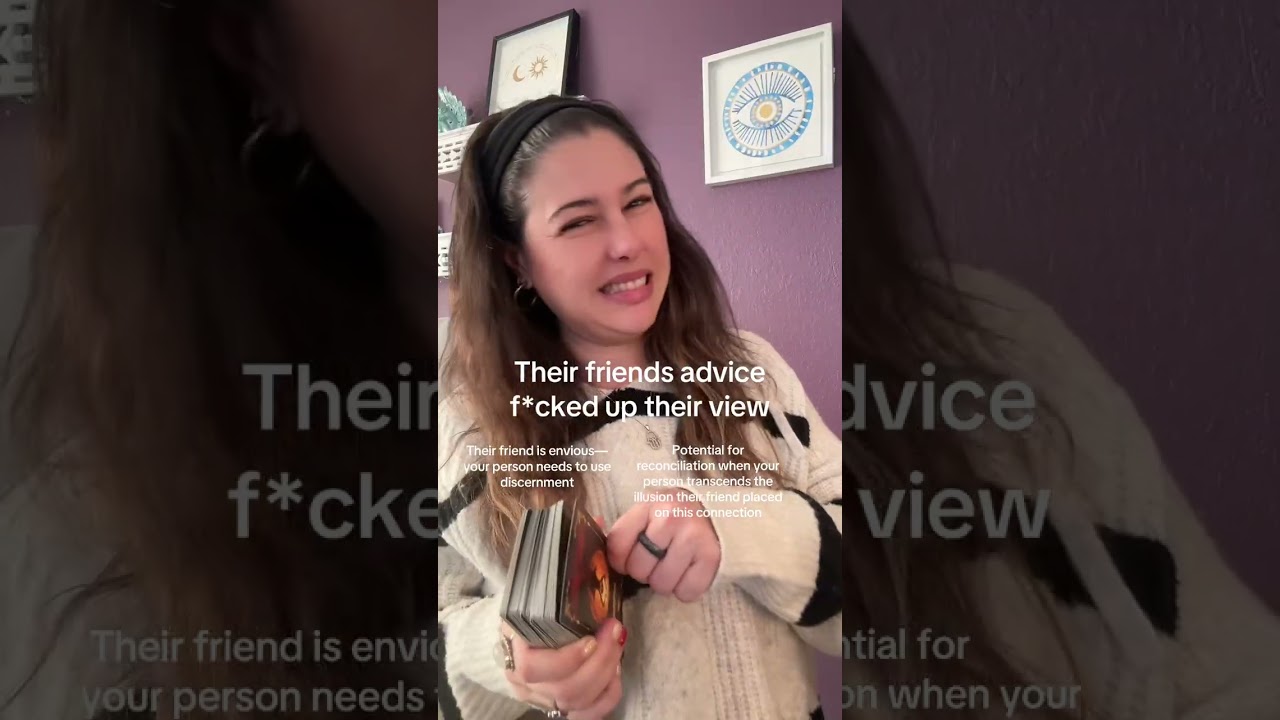 Their friend gave them horrible advice 😫 #tarot 