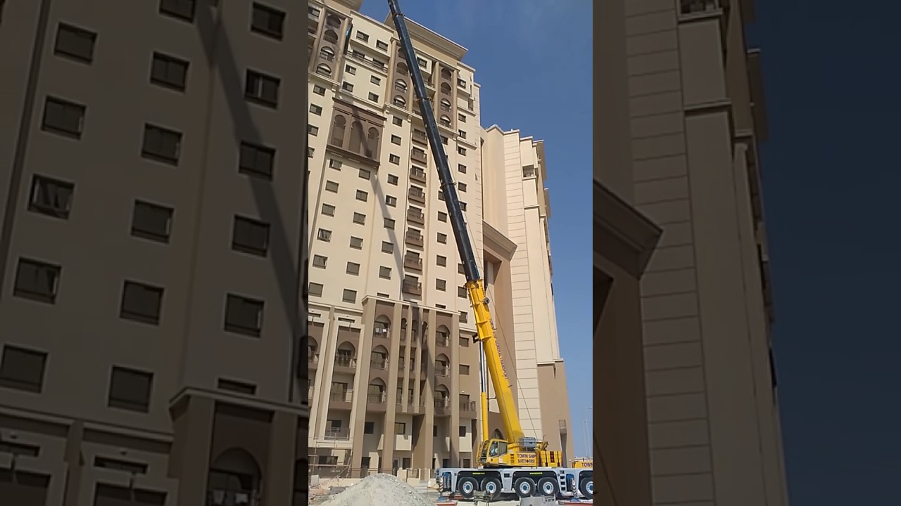 (Mobile crane 250 ton) Township general transport