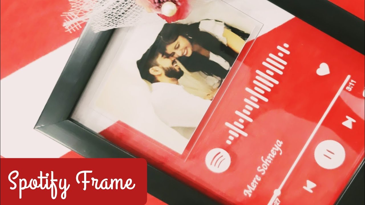 Spotify Frame | Frames by Winky | Mirror Frames | Valentine's Edition | Winks of Joy