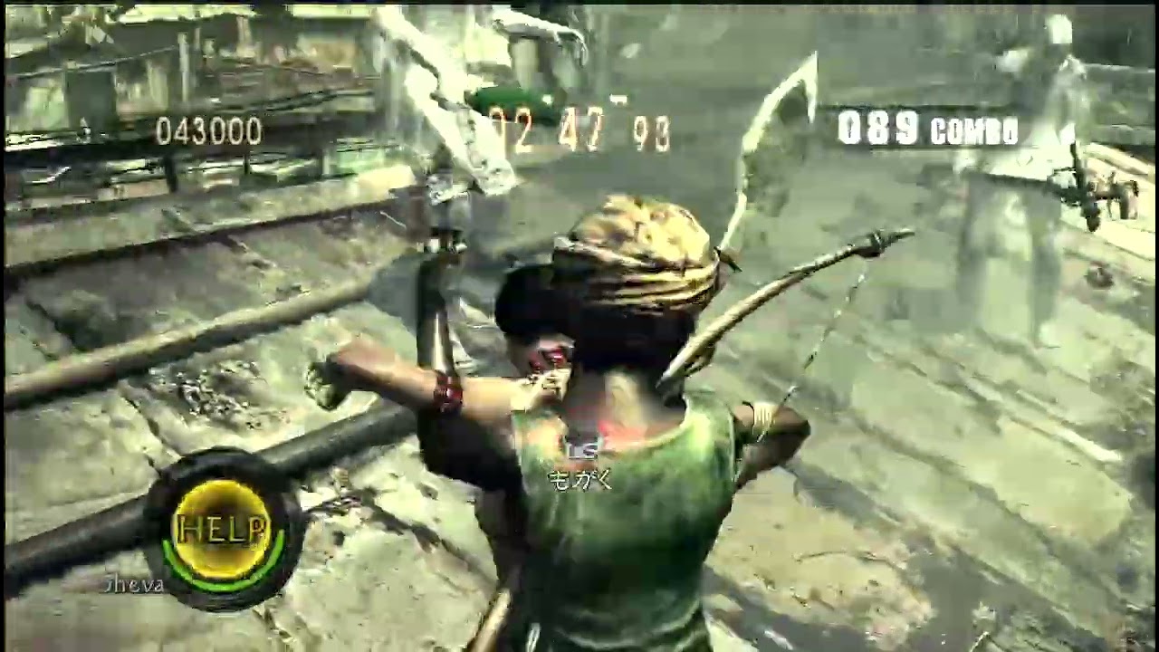 バイオハザード５ マーセナリーズ アマゾネスシェバ 集会場 フルコン