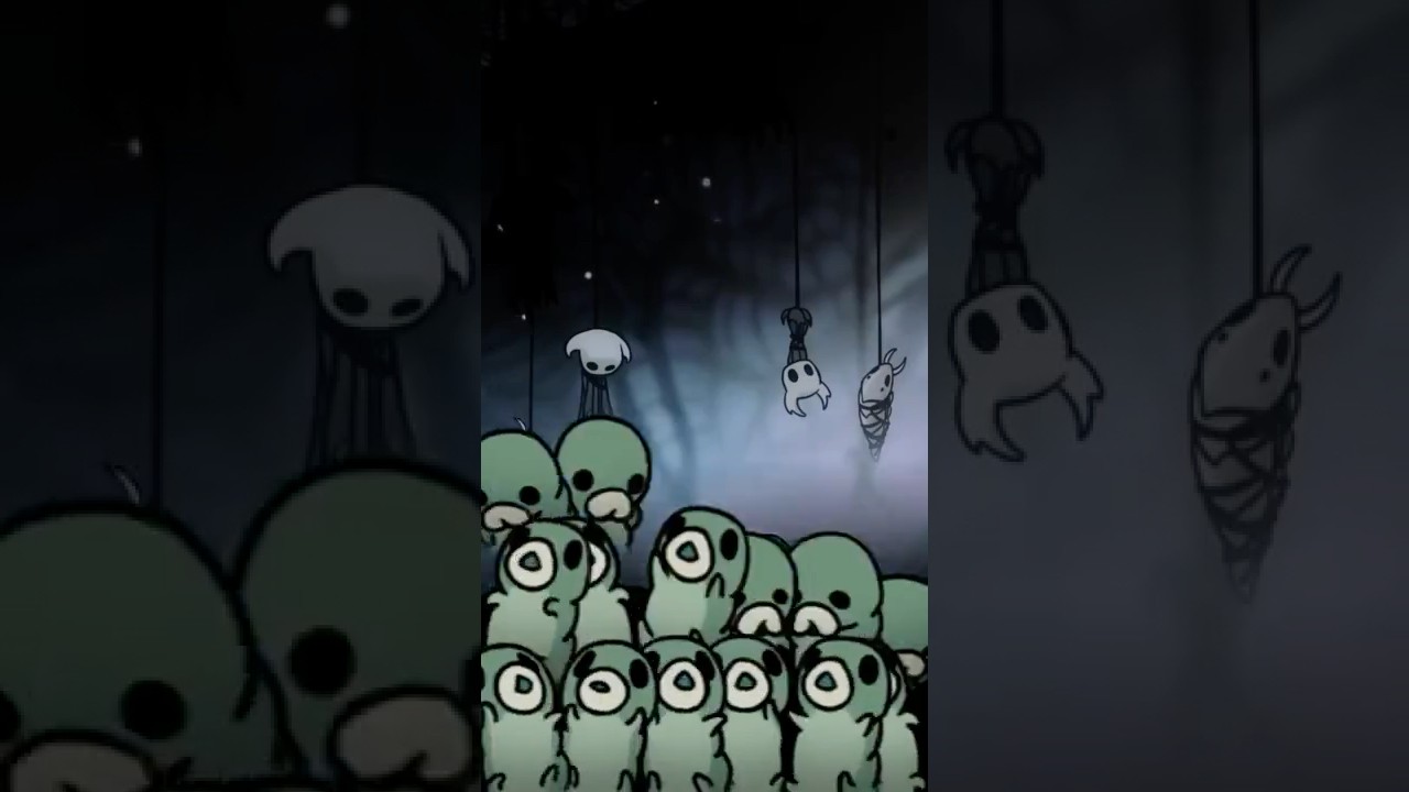 Интересные факты о личинках | История Hollow Knight #Shorts
