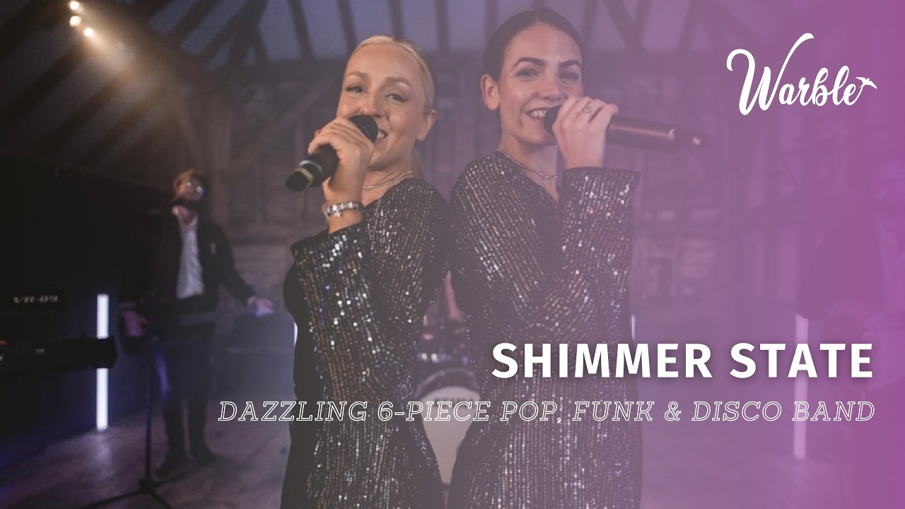 Shimmer State // Dazzling 6-Piece Pop, Funk & Disco Band // Book Now at Warble Entertainment