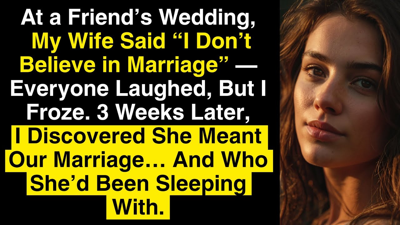 She Said She Didn’t Believe In Marriage — Then I Found Out Who She’d Been With