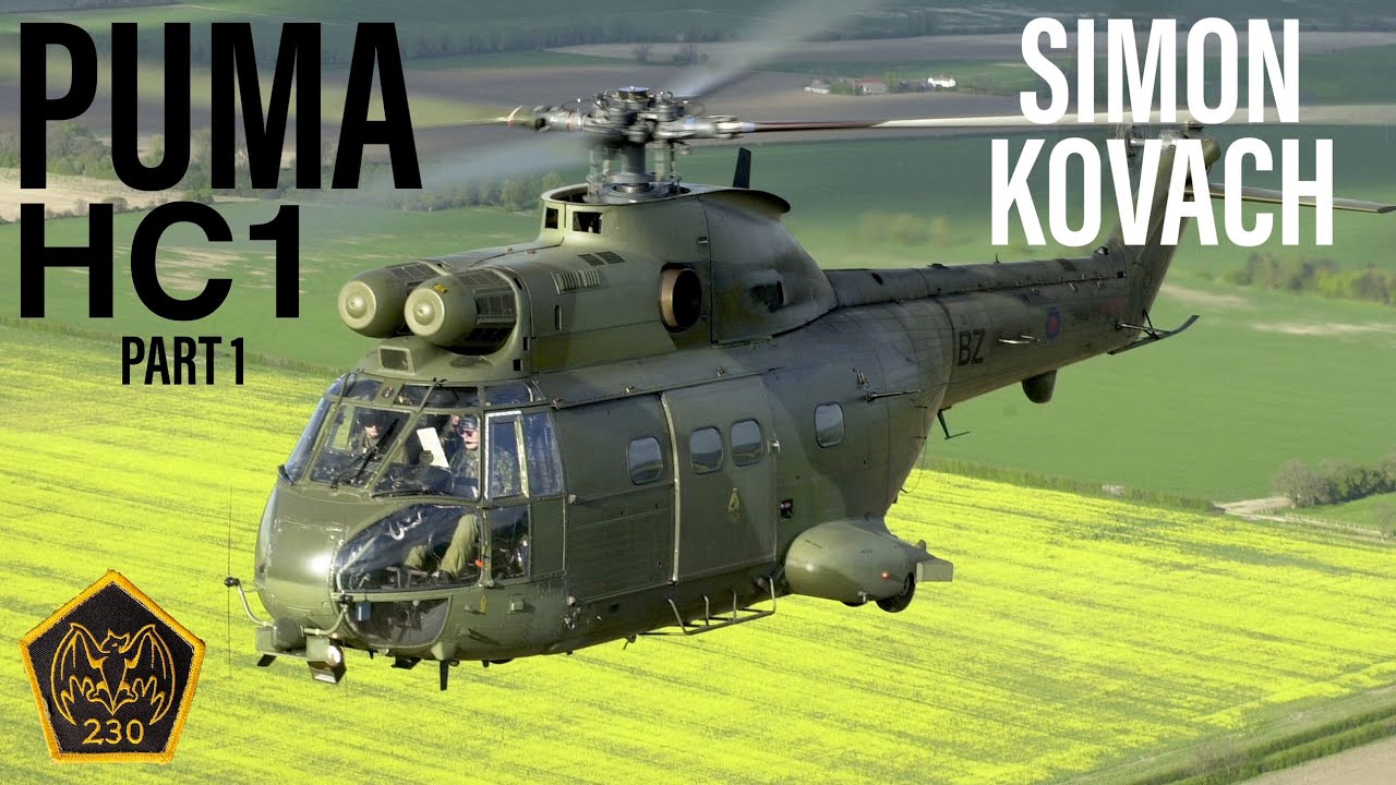 Flying the Puma HC1 | Simon Kovach ( In-Person Part 1)