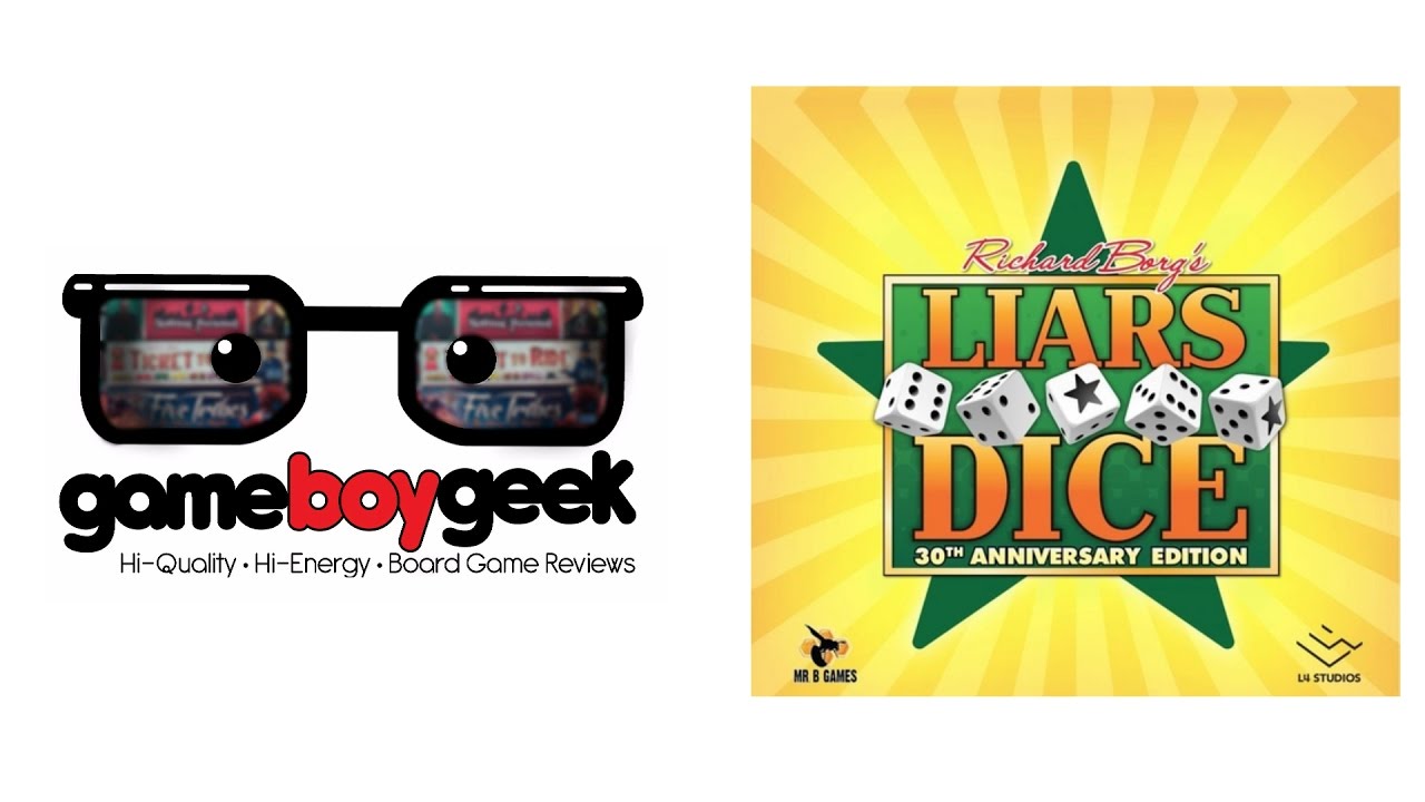 Liar's Dice (30th Anniversary Edition) Review with the Game Boy Geek