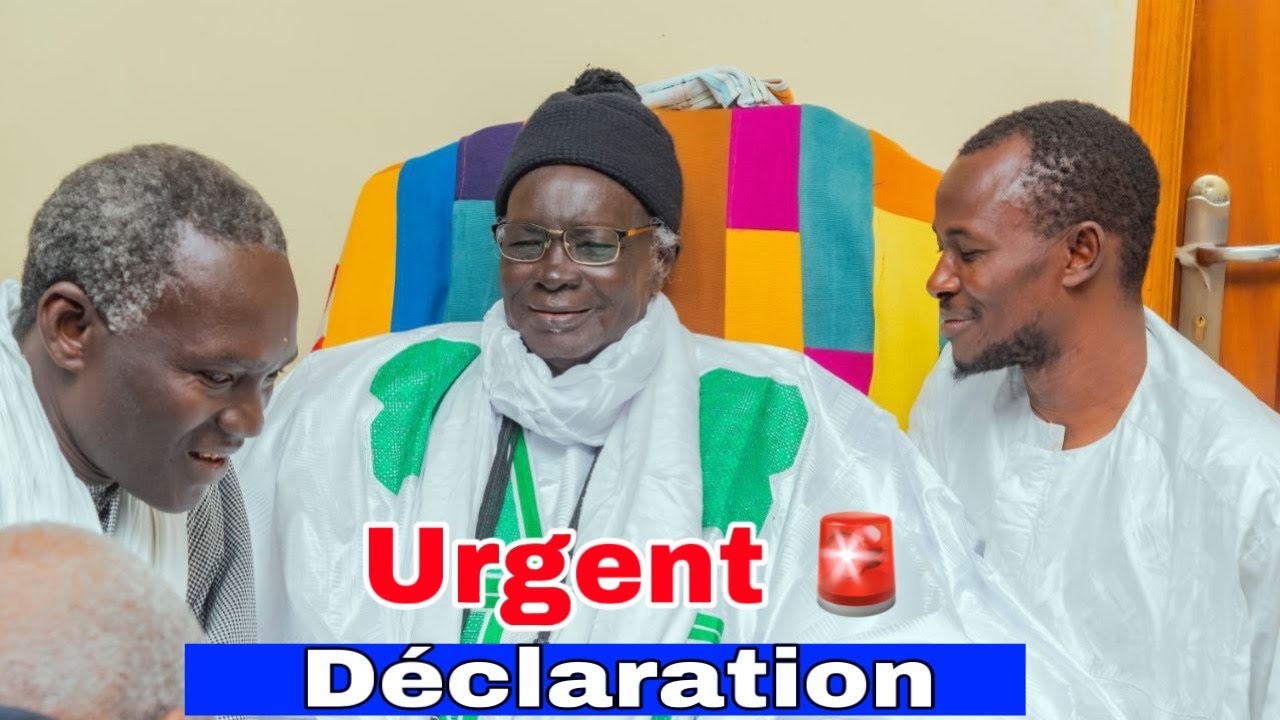 Urgent! Déclaration de Serigne Amdy Fall Modou Mbenda khalif Général des Bayes Fall