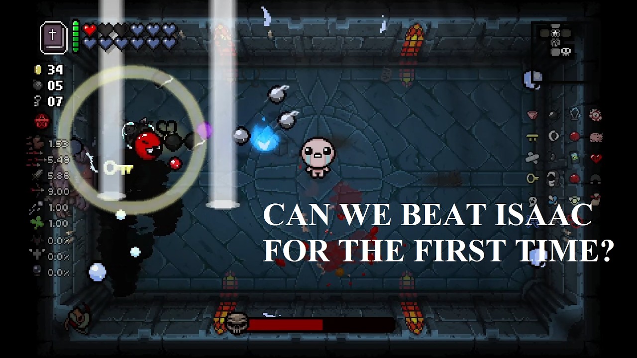 Beating Isaac with Flames and Thunder