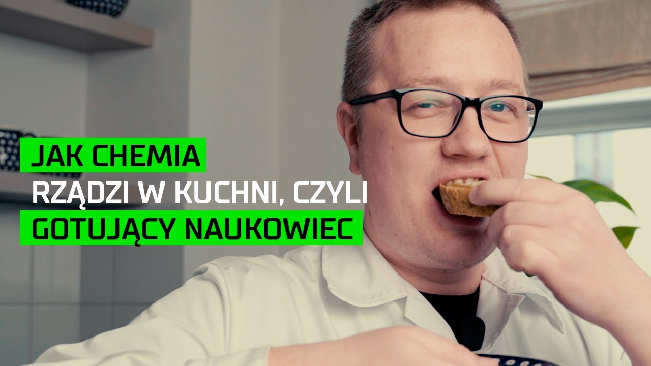 Robert Bicki, fizyk z Łukasiewicz – INS,  opowiada o chemii w kuchni | Iskry Łukasiewicza