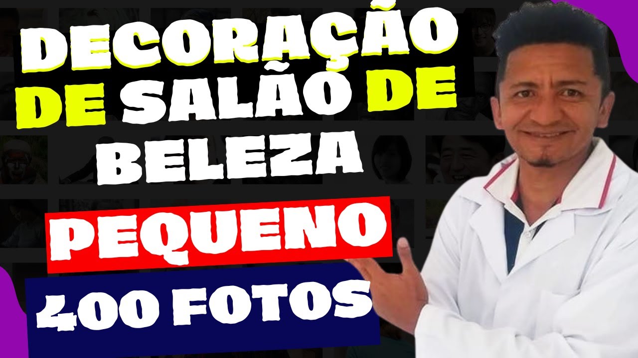 Decoração de salão de beleza