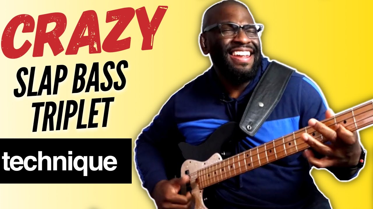 Sick Triplet technique to add to your slap grooves! 3 Steps!