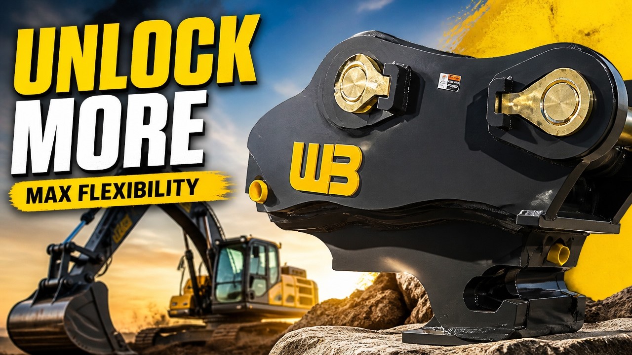 Hydraulic Excavator Coupler for 1–120 Ton Machines | Werk‑Brau D‑Lock