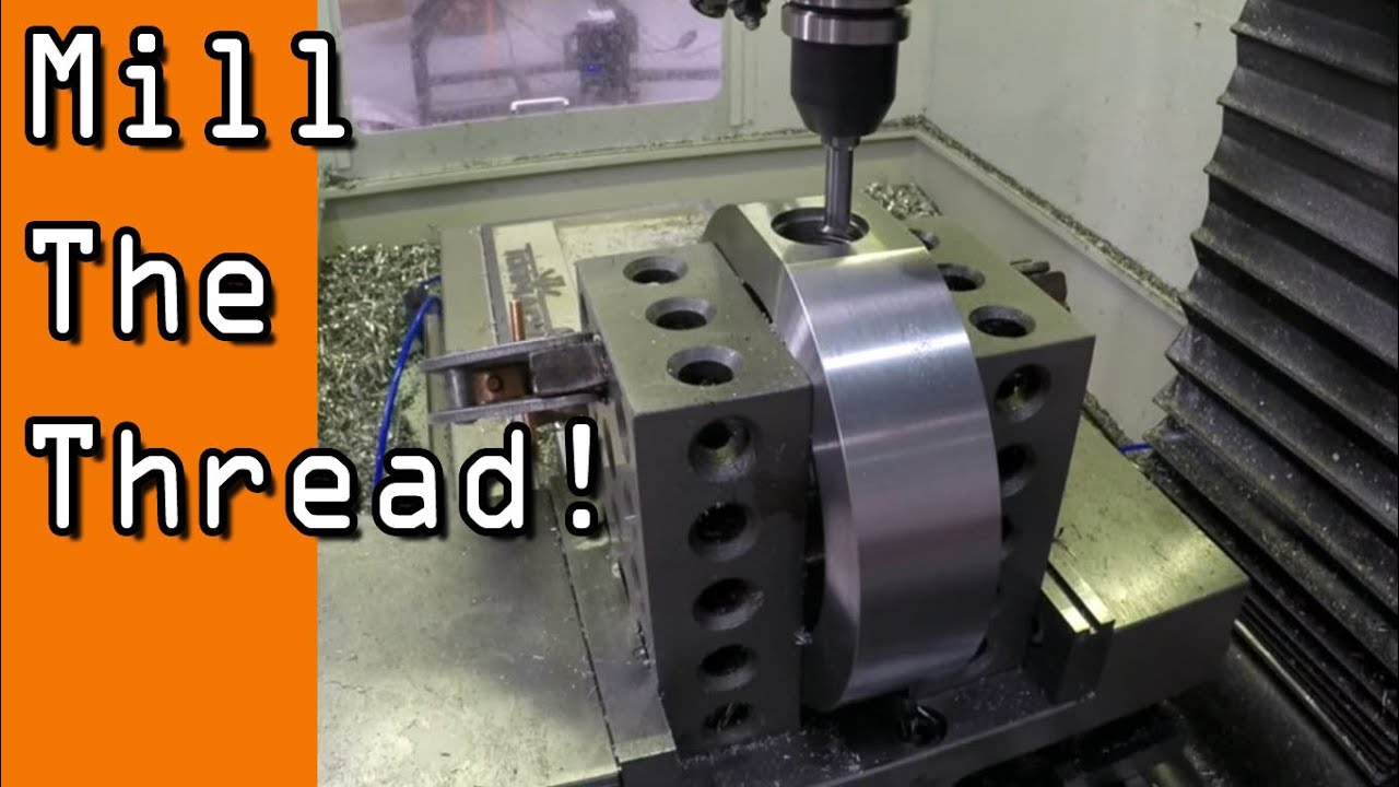Threadmilling on a Tormach with Fusion 360!  WW109