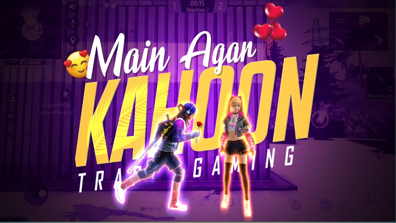 Main agar kahoon free fire montage || free fire status || TrapGamingff