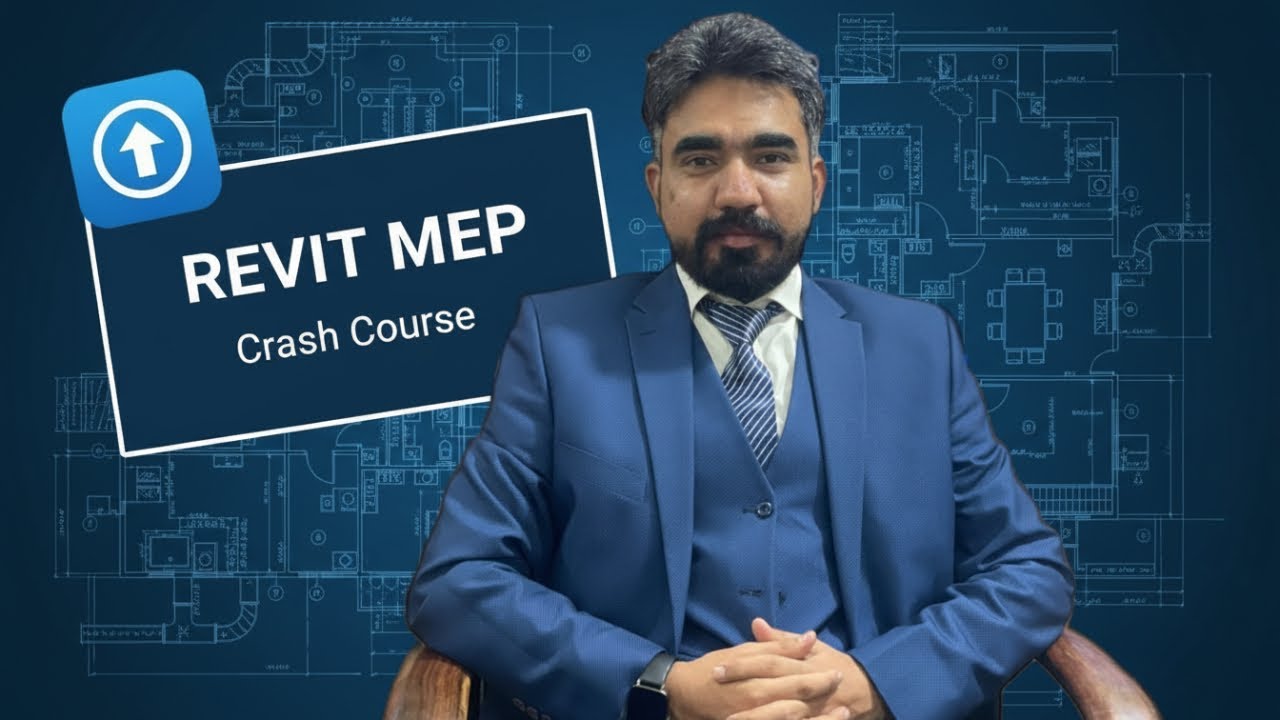 Introduction to Revit MEP (Basics) by Hussnain Farzand | Urdu/Hindi | Complete Tutorial