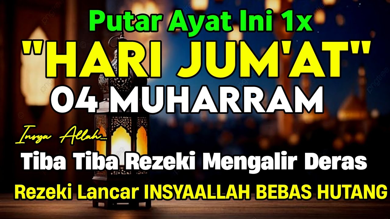 Putar Ayat ini Di Bulan Ramadhan - Segala Hajad Dikabulkan, Rezeki Mengalir Deras, Aamiin