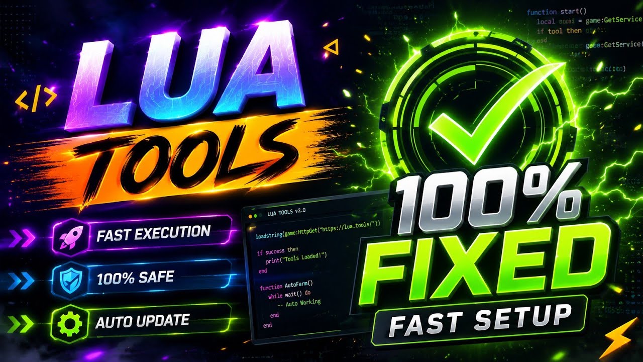 LUA Tools Setup 2026 | 100% Fixed & Fast Installation Guide | No Errors!