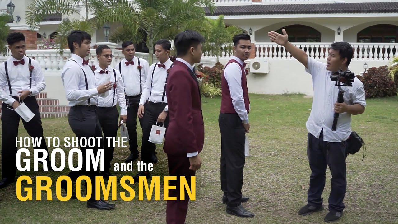 How to shoot the Groom & Groomsmen - for power intro