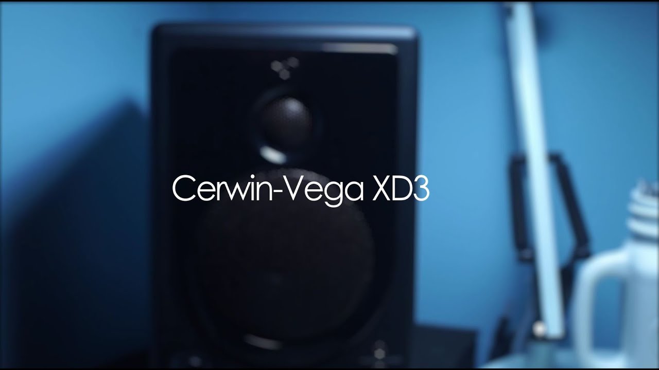 The Best Studio Monitors - Cerwin Vega XD3 Review