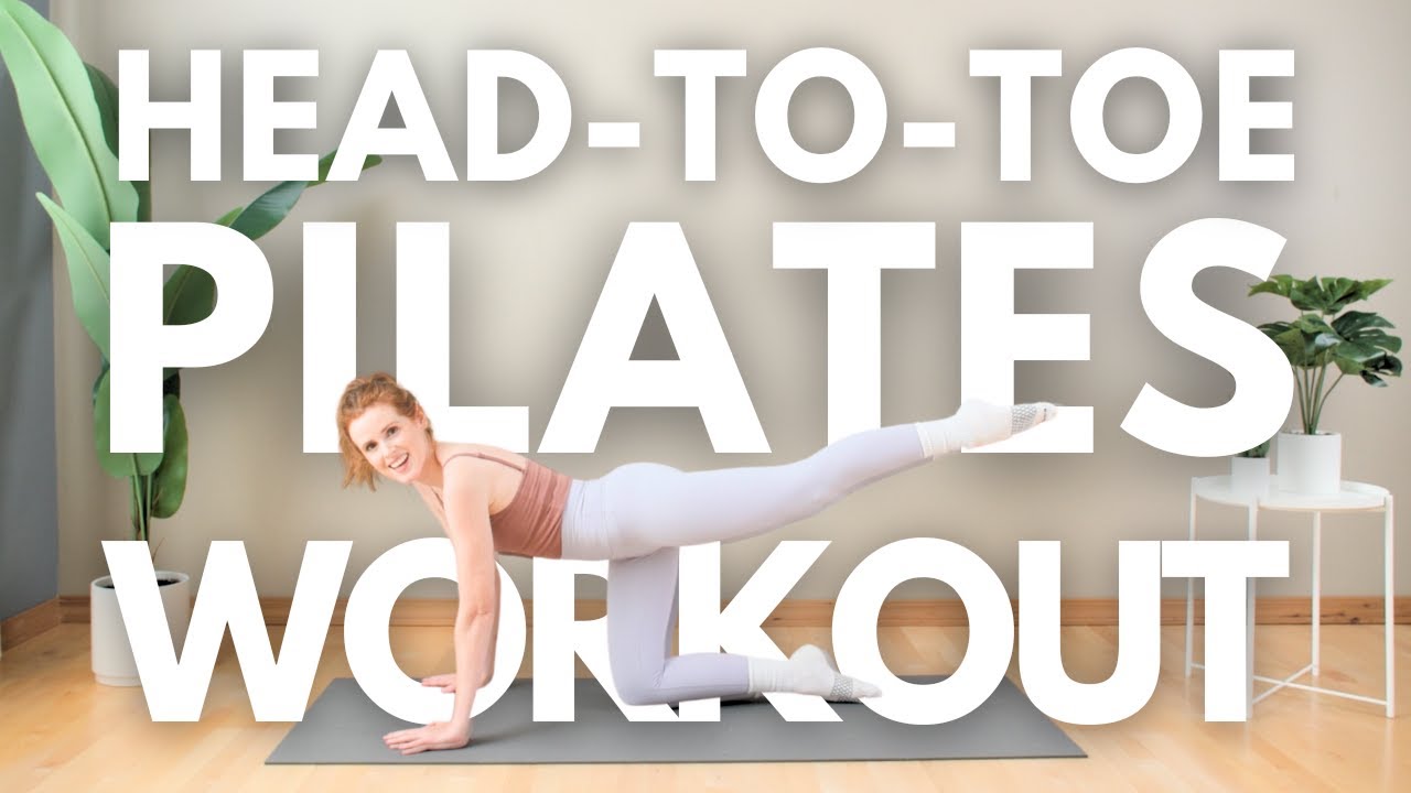 45 MIN PILATES WORKOUT || Intermediate, AT-HOME PILATES