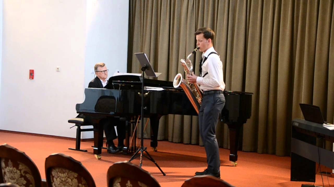 Eugene Bozza - Aria - Baritone saxophone
