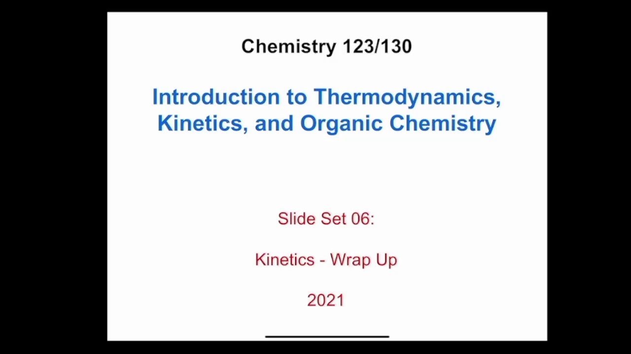 Chem 123 Lecture 19 2022