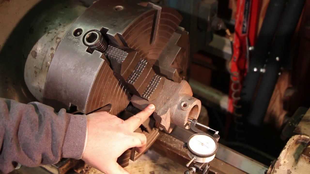 Indicating an Inside Hole and Boring on a Metal Lathe