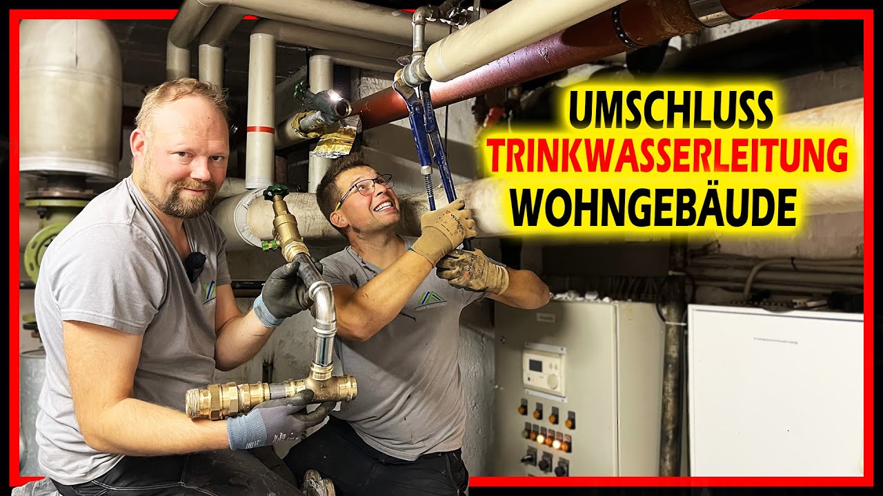 TRINKWASSER UMSCHLUSS - Extreme Rostablagerung im Rohr! | Home Build Solution