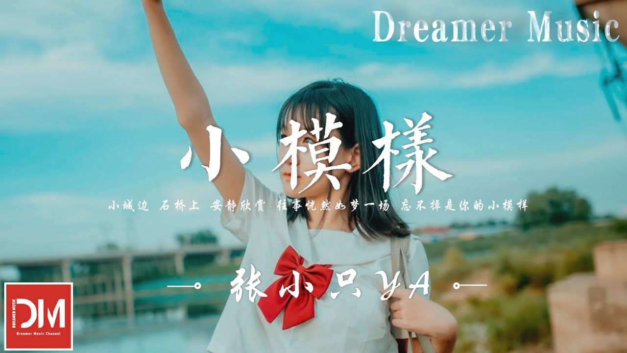 小模樣 - 張小只ya『往事恍然如夢一場，忘不掉是妳的小模樣，靠在我身旁 聽著晚風輕輕唱』【動態歌詞】