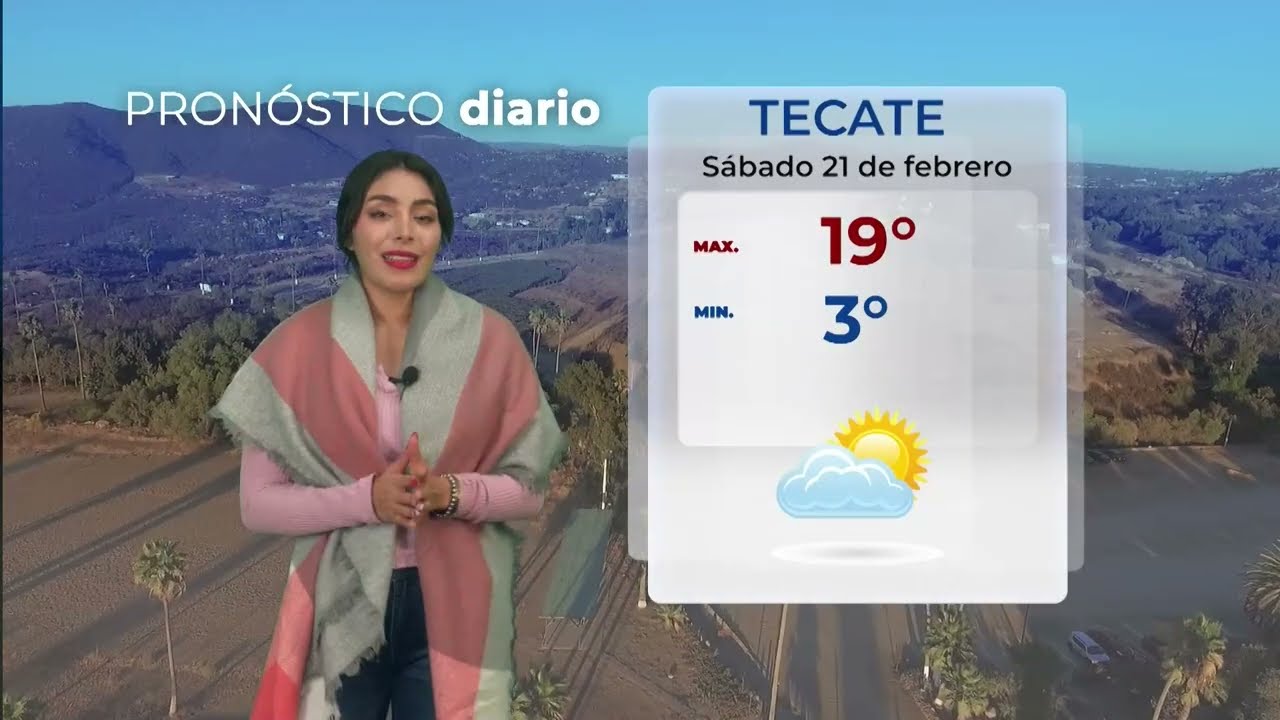 Clima 20 de febrero del 2026