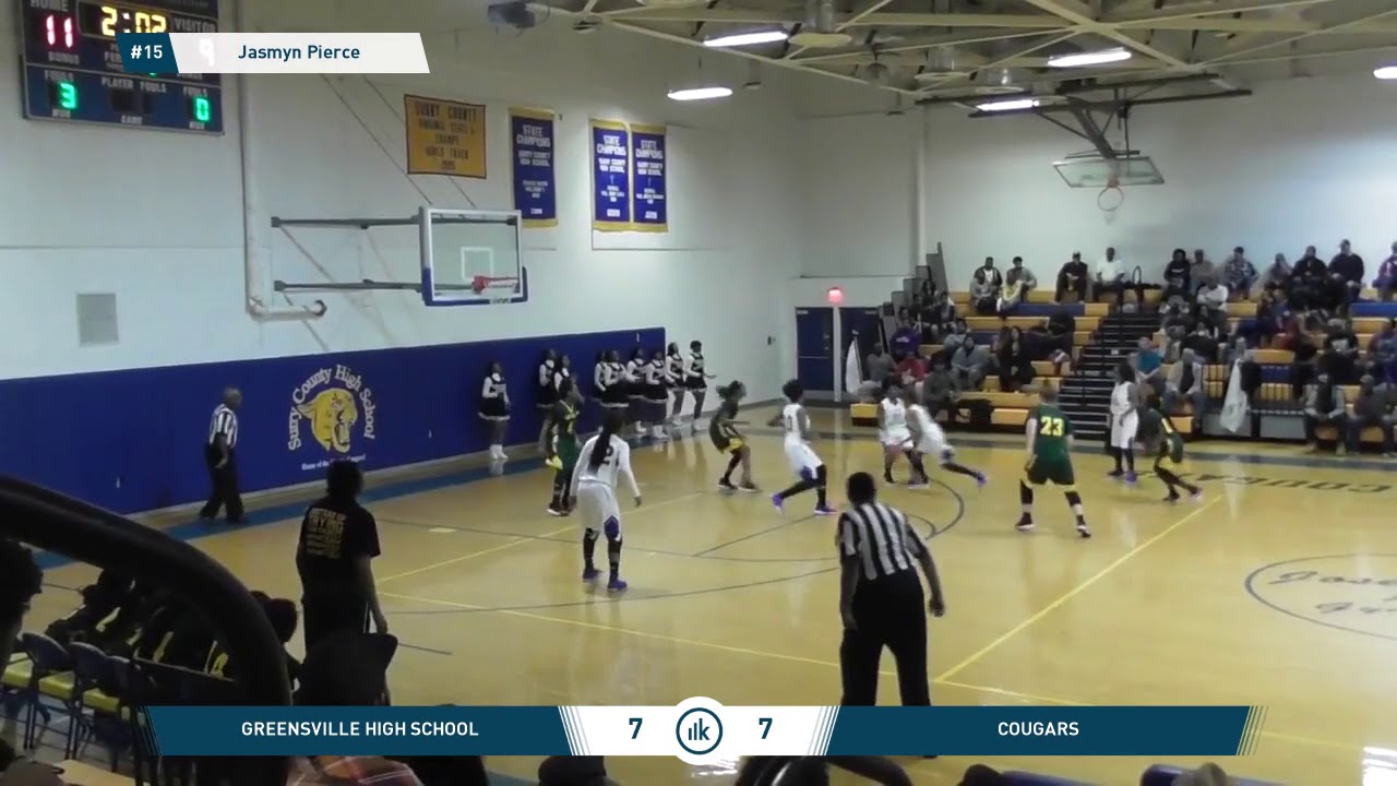 Highlights - Jasmyn Pierce, Surry County High, January 12, 2018