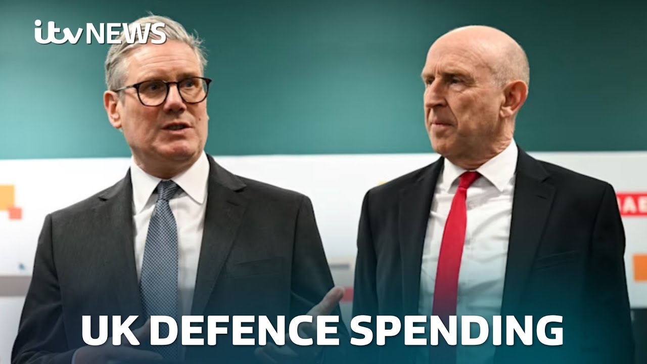 ‘No doubt’ UK will spend 3% of GDP on defence by mid-2030s, Healey says | ITV News
