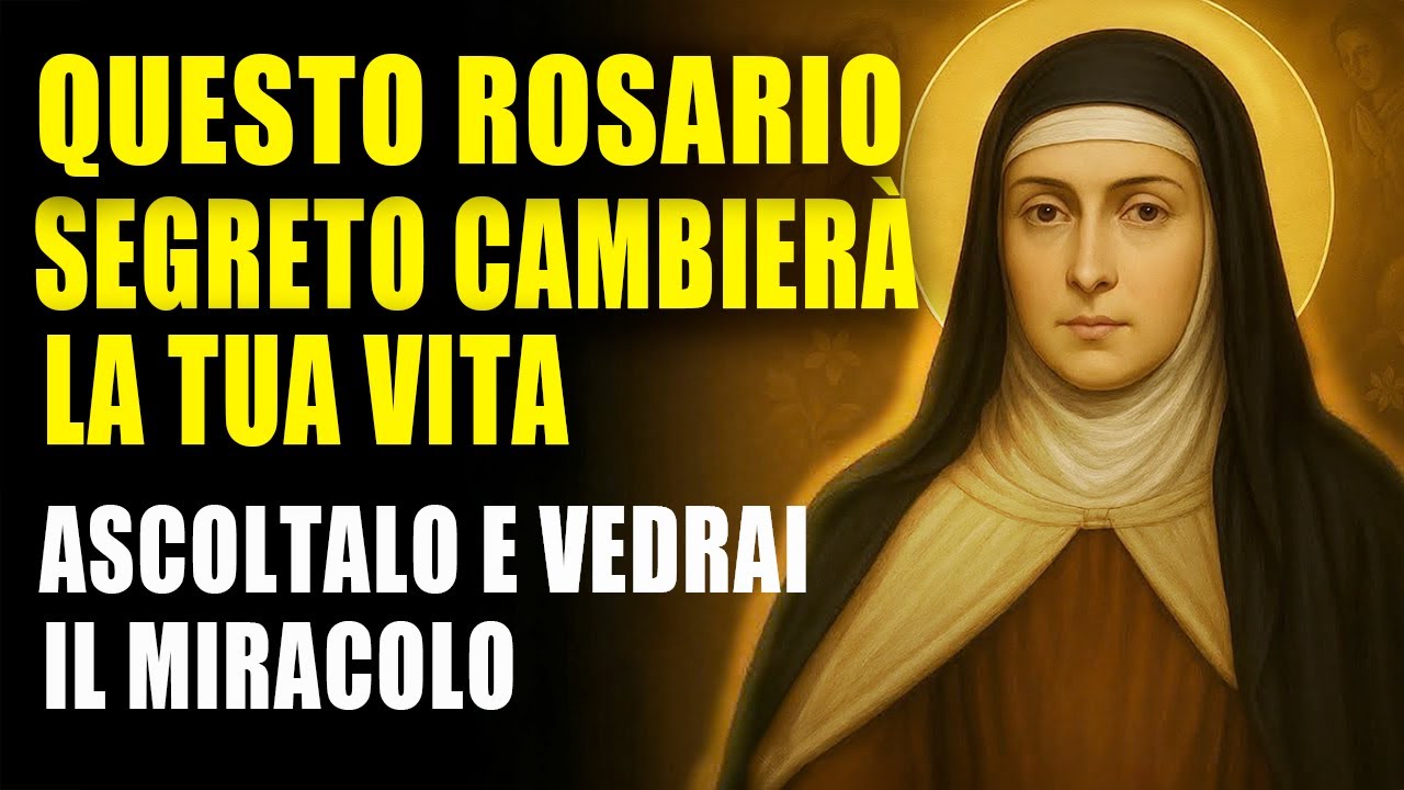 SANTA TERESA RIVELA: IL ROSARIO CHE ATTIVA I MIRACOLI — FALLI E GUARDA COSA SUCCEDE
