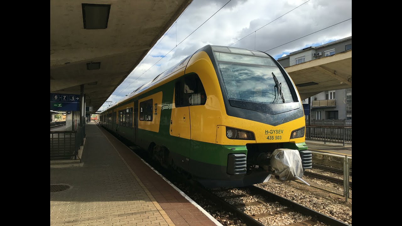 Mit lát a Mozdonyvezető? | 8-as vonal, Győr - Sopron | 2021. (5x seb.)
