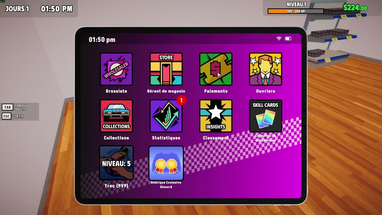 ON Fait un Magasin de Petites Voitures ( SuperCar Collection Simulator ) [01-?]