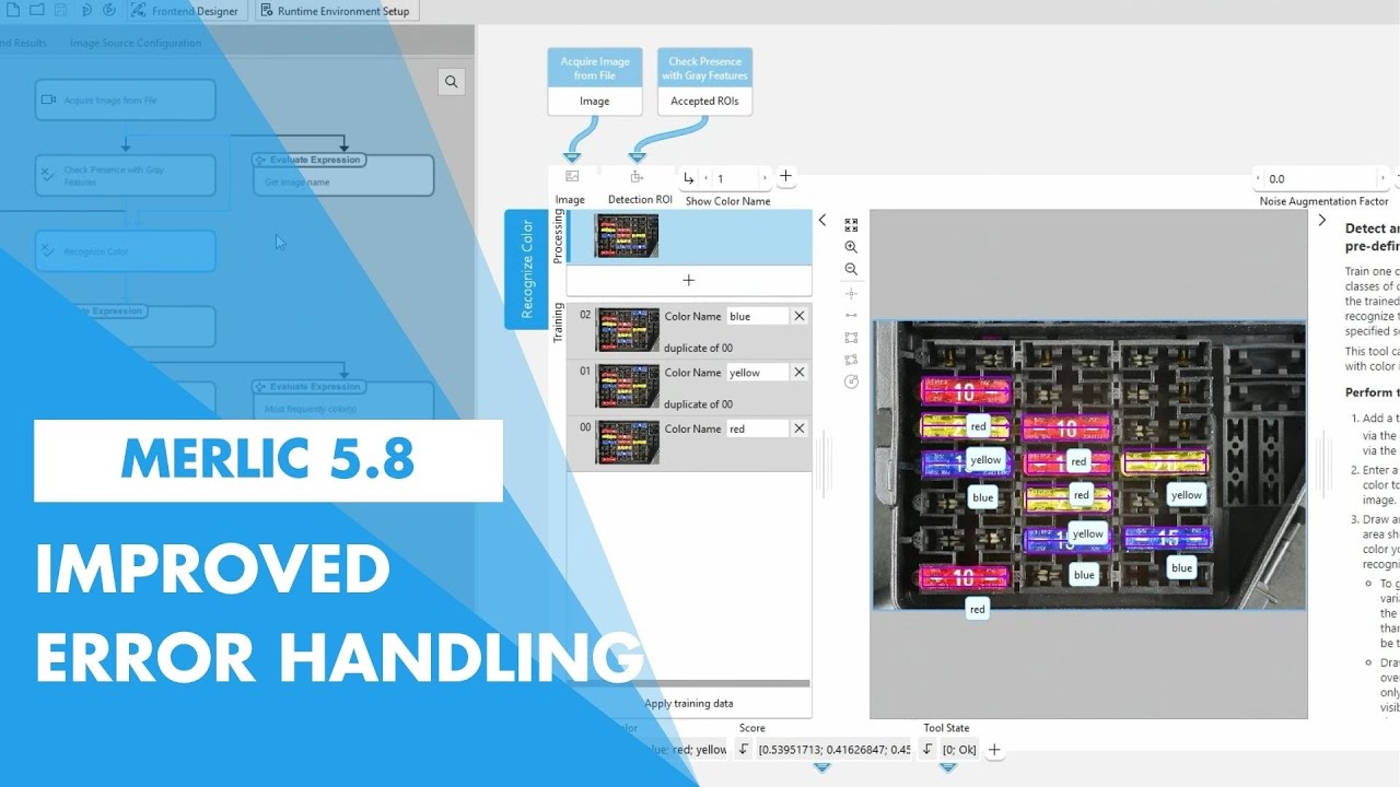 MERLIC  5.8: Improved Error Handling for Image Acqusition