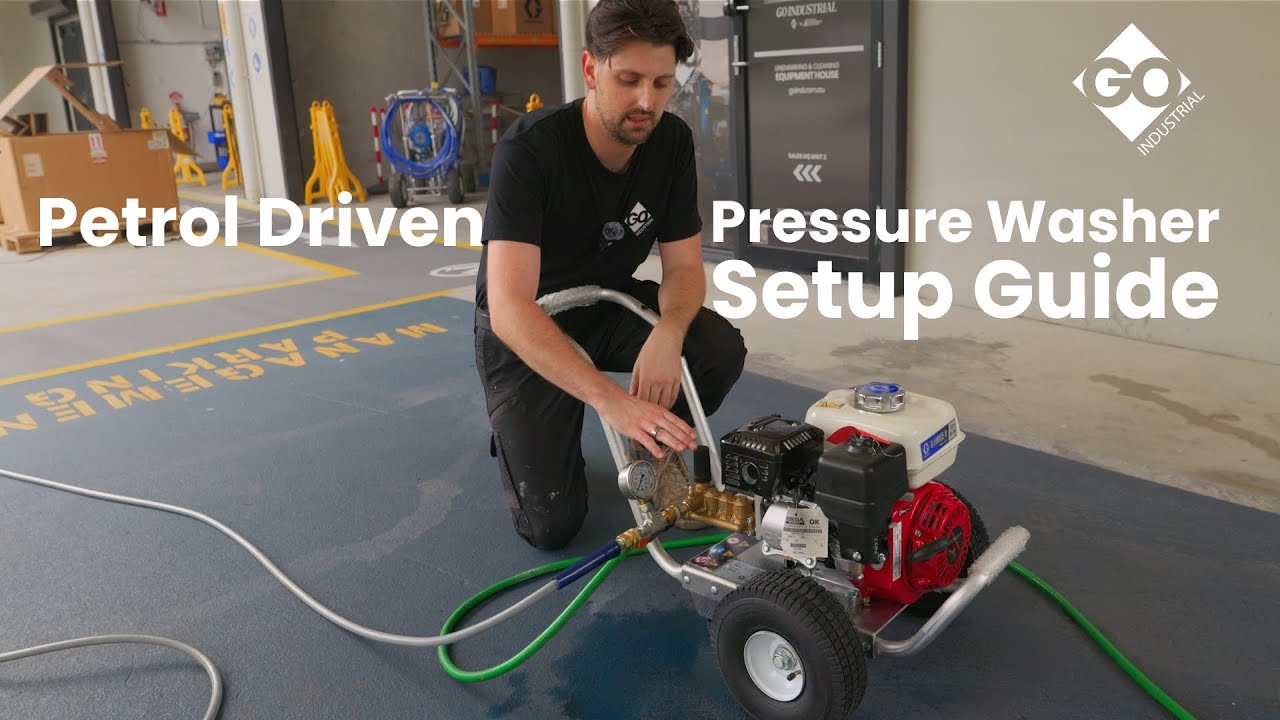 Your New Petrol Pressure Washer NEEDS These Setup Tips: Graco, Jetwave & BAR | GO Industrial Guide