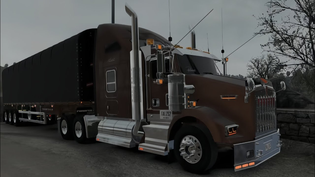 KENWORTH T800 Viajando por colombia real map