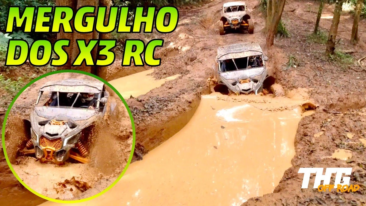 Can-Am Maverick X3 XRC na Lama Mud ! Trilha do Pinheirinho de UTV Parte 6/6