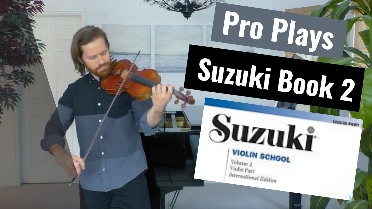 PRO plays | Suzuki Violin Book 2 | Solo Violin (Old Version)
