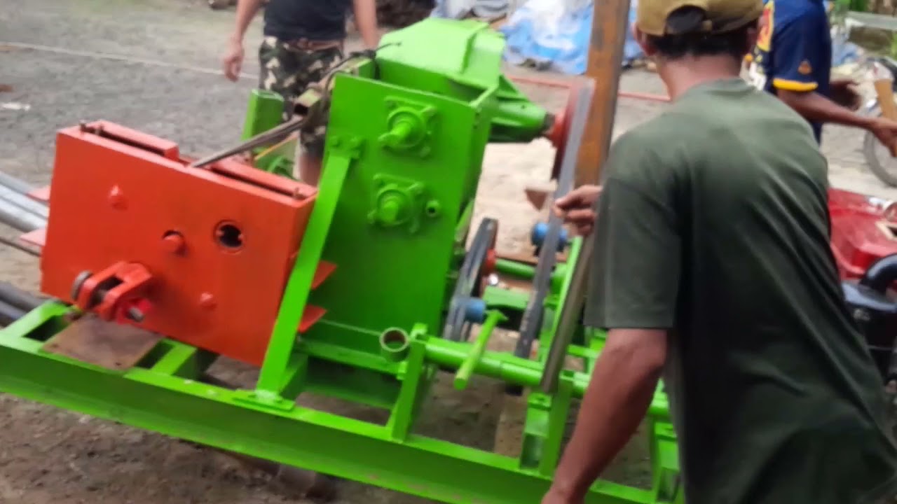 mesin bor (rig) Lampung karya bengkel las sahabat tehnik tulang bawang,,hp 082373007300