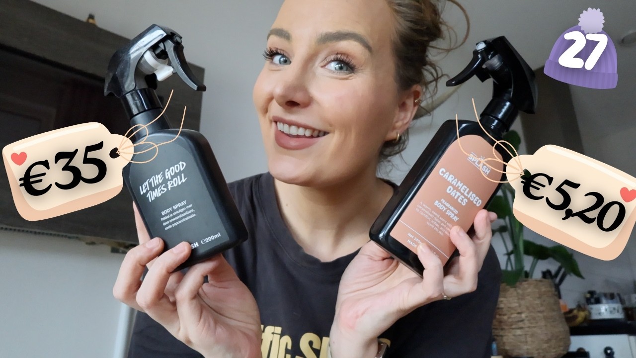 Lush body spray VS de dupe versie ★ Vlog 1328