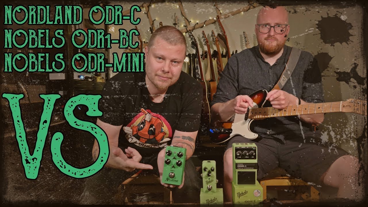 Nordland odr c vs Nobels odr1 bc vs Nobels odr mini  Winging it demo  Featuring Richard Lainegard