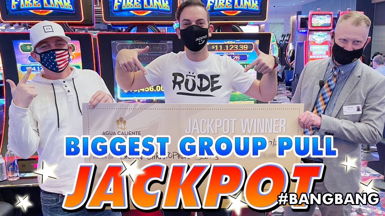 🔥 BIGGEST JACKPOT EVER in a GROUP SLOT PULL! 🔥 #BANGBANG