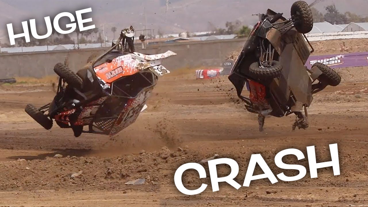 RACECAR FLIPS FIVE TIMES IN MEXICO! Huge Yamaha YXZ Crash