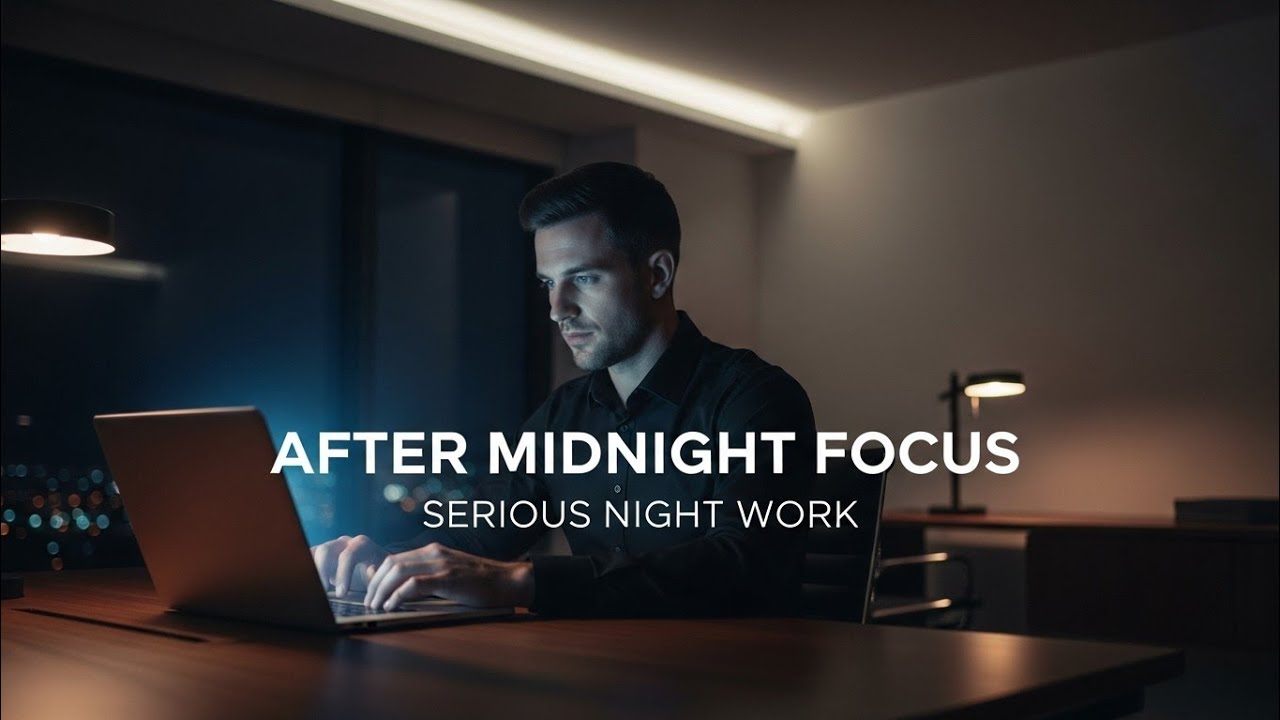 After Midnight Focus Music for Serious Work | AURALITH