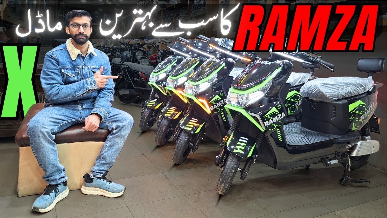 RAMZA X Electric Scooter 2026 Launched in Pakistan
