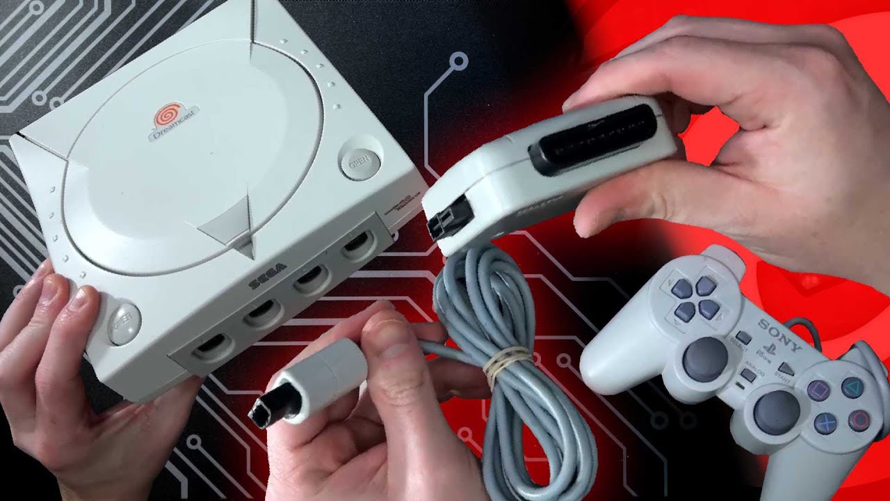 Someone made a PlayStation to Dreamcast Controller Adapter back in the 2000s?
