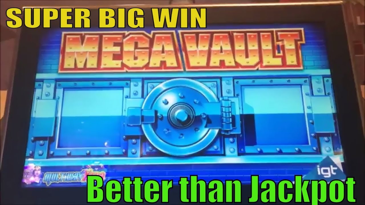 ★SUPER BIG WIN☆Better than A Jackpot ! MEGA VAULT Slot machine (igt) Live play@ Barona ☆彡kurislot 栗