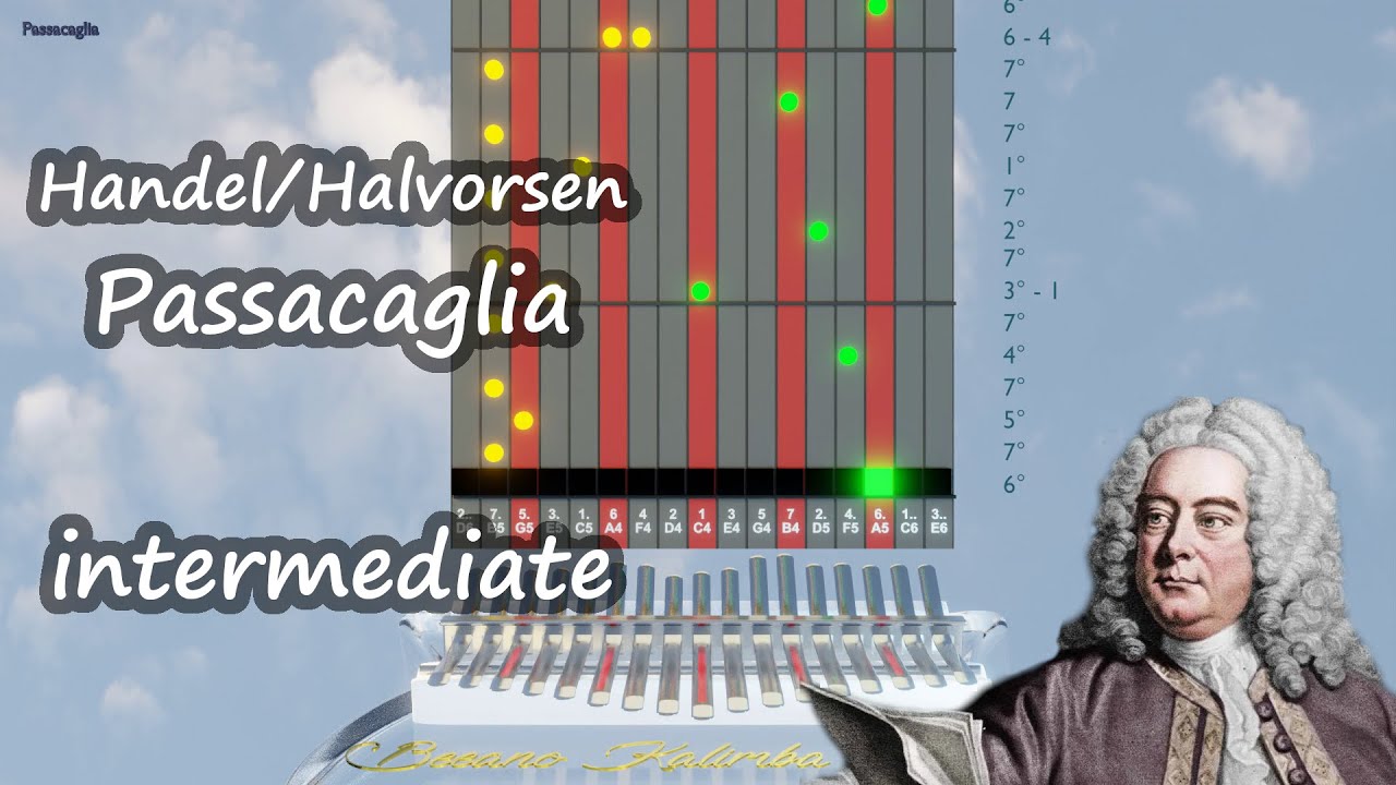 Kalimba tutorial: Handel/Halvorsen - Passacaglia