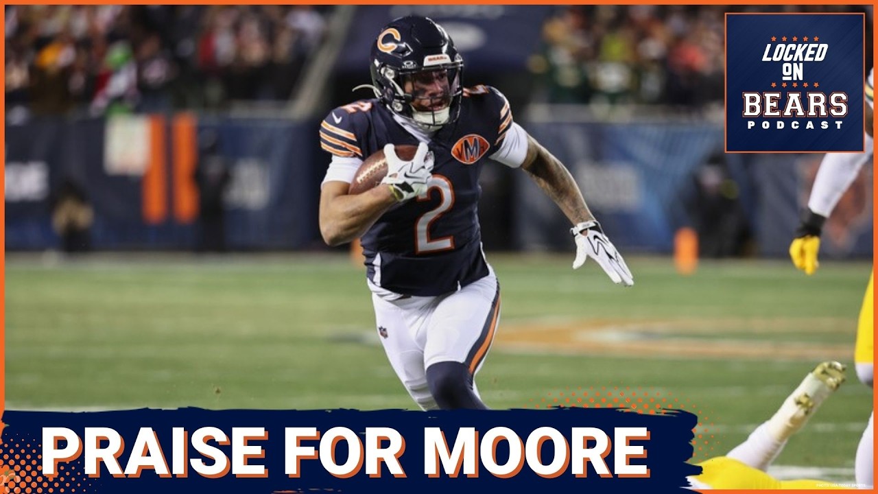 Don’t read too much into Chicago Bears heaping praise on WR DJ Moore | Trade speculation still fair